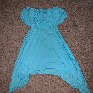 Flowy blue dress! So comfy!